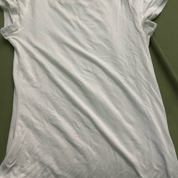 Express fitted tee size small white - Picture 2 of 3